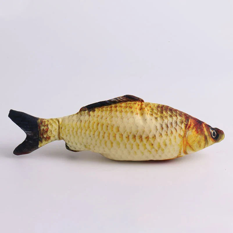 Plush Fish Chew Toy for Cats - view 6