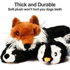Stuffing-Free Squeaky Animal Dog Toy, 45cm