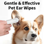Pet Ear Cleaning Wipes and Finger Cots