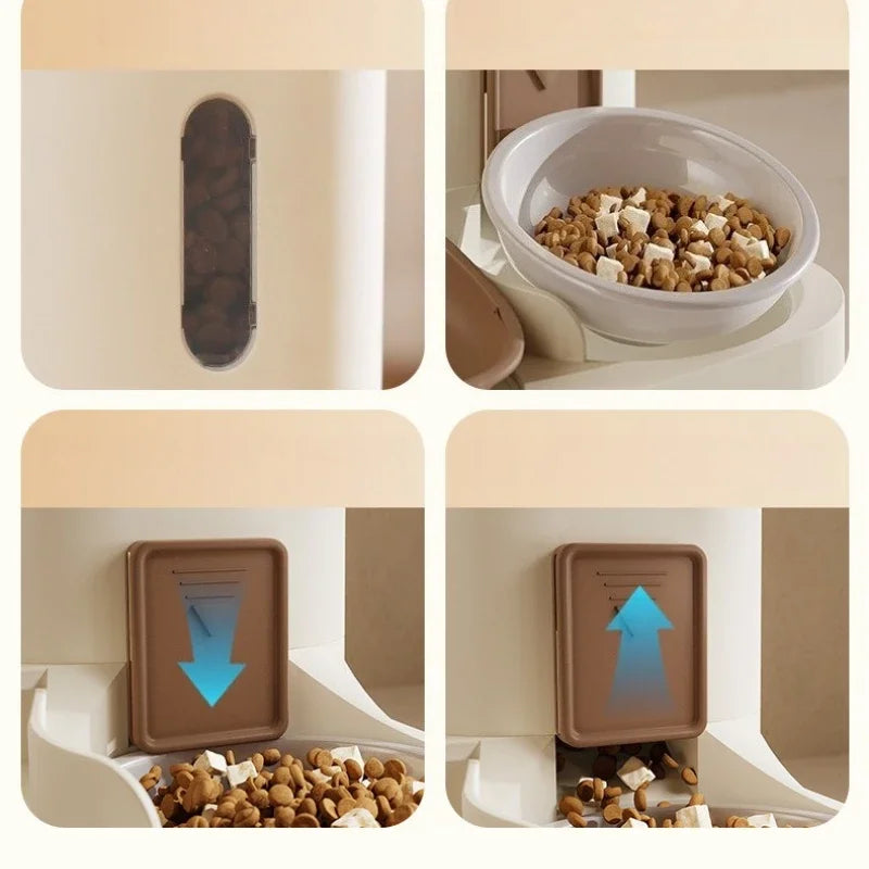 All-in-One Food Bowl and Water Feeder for Cats and Dogs - view 6