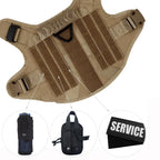 Training Vest Harness and Leash Set for Large Dogs