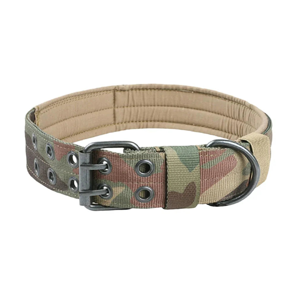 Military-Style Tactical Dog Collar for Medium and Large Dogs - view 8