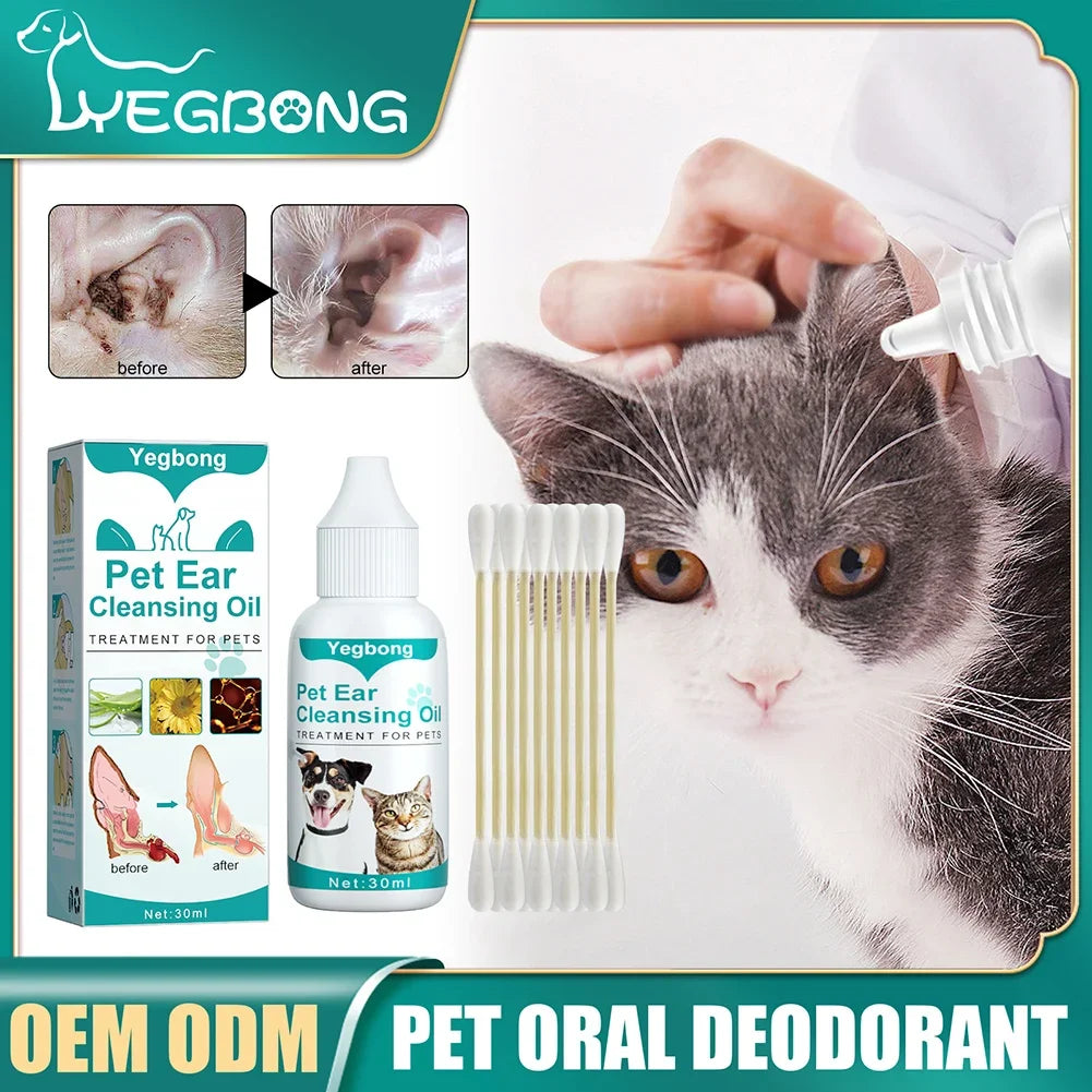 Pet Ear Cleaning Oil, 30ml