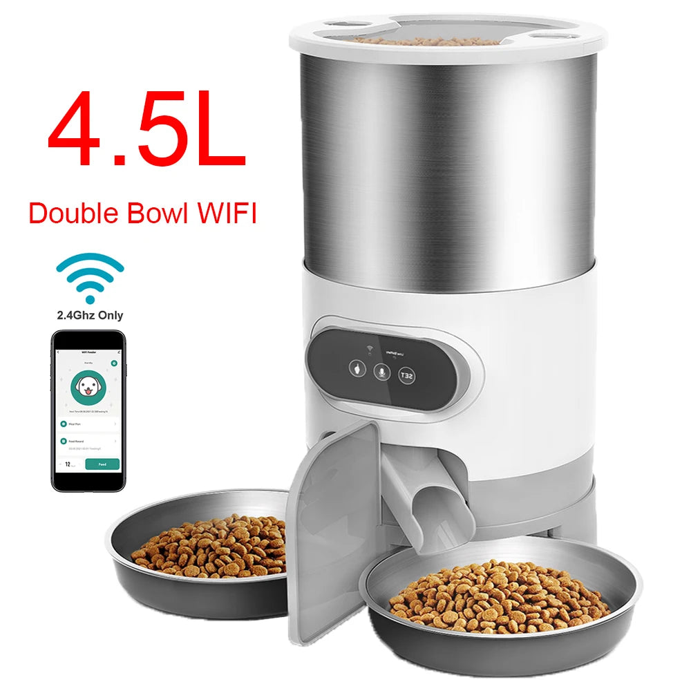 Tuya Smart App-Controlled Pet Feeder