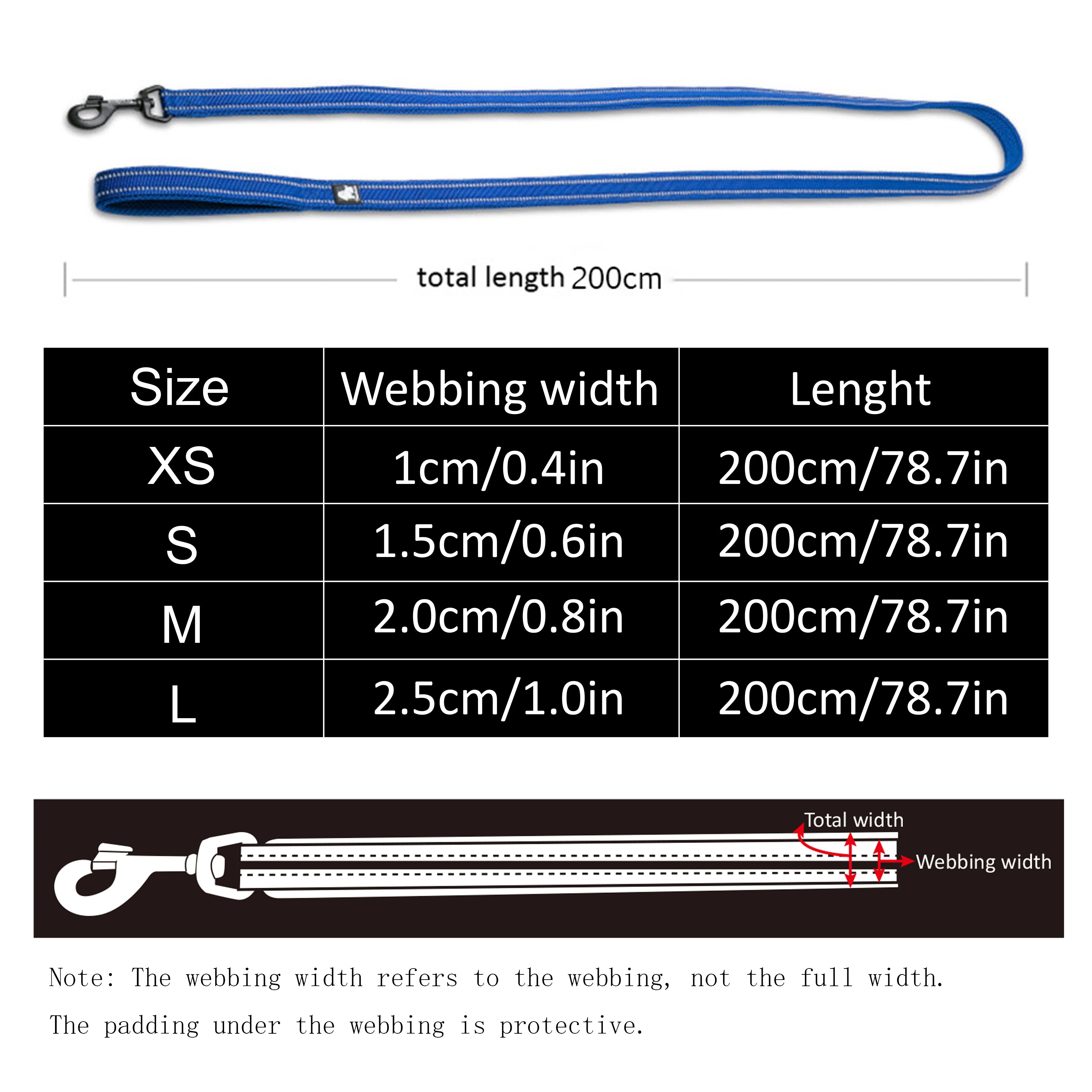 Truelove Padded Reflective Pet Leash