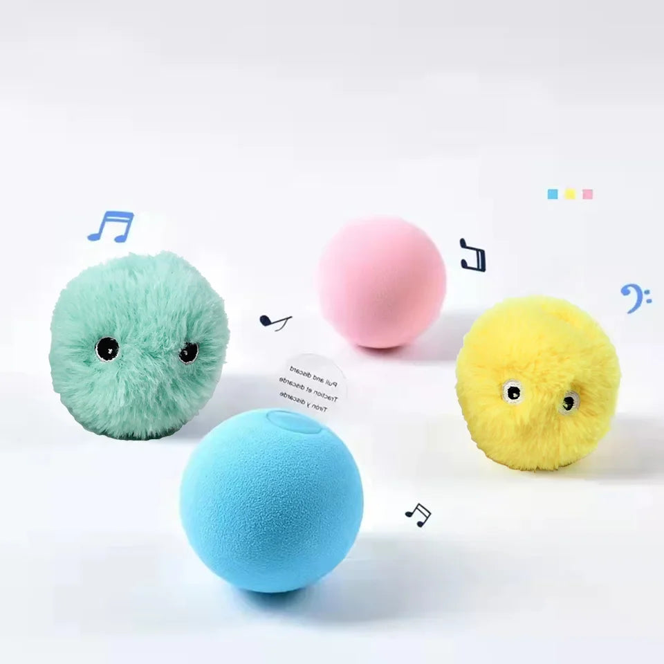 Interactive Squeaky Catnip Ball Cat Toy - view 4