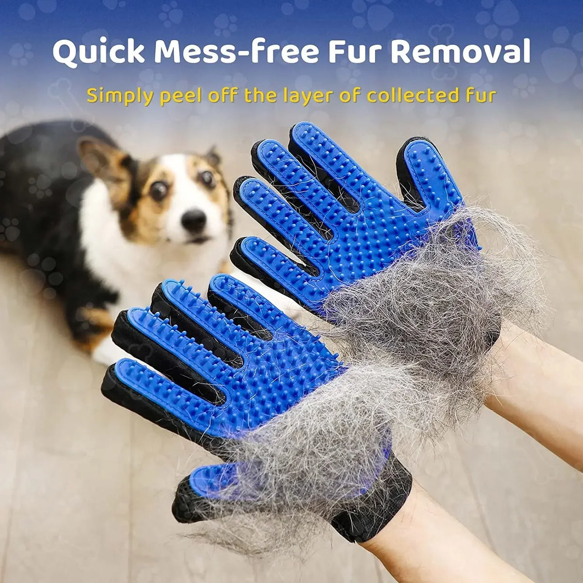 Gentle Grooming Glove for Dogs and Cats - view 3