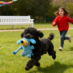 Plush Cartoon Squeaky Chew Toy for Small Dogs - view 4