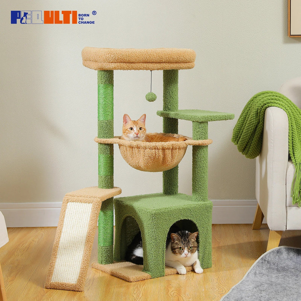 Small Cat Tree with Sisal Scratching Post and Condo - view 5