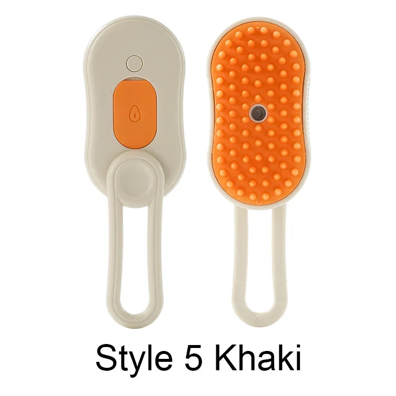 Rotating 3-in-1 Steam Grooming Brush for Cats - view 7