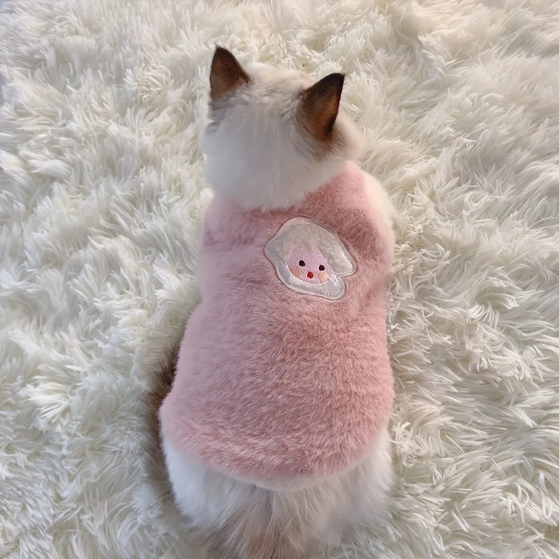 Warm Winter Sweater Vest for Cats and Small Dogs - view 7