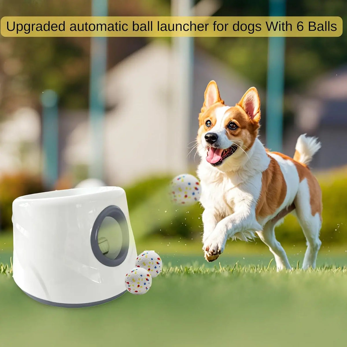 Automatic Ball Launcher Toy for Small Dogs - view 3