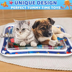 Ocean Sensory Water Play Mat Toy for Cats and Dogs - view 5