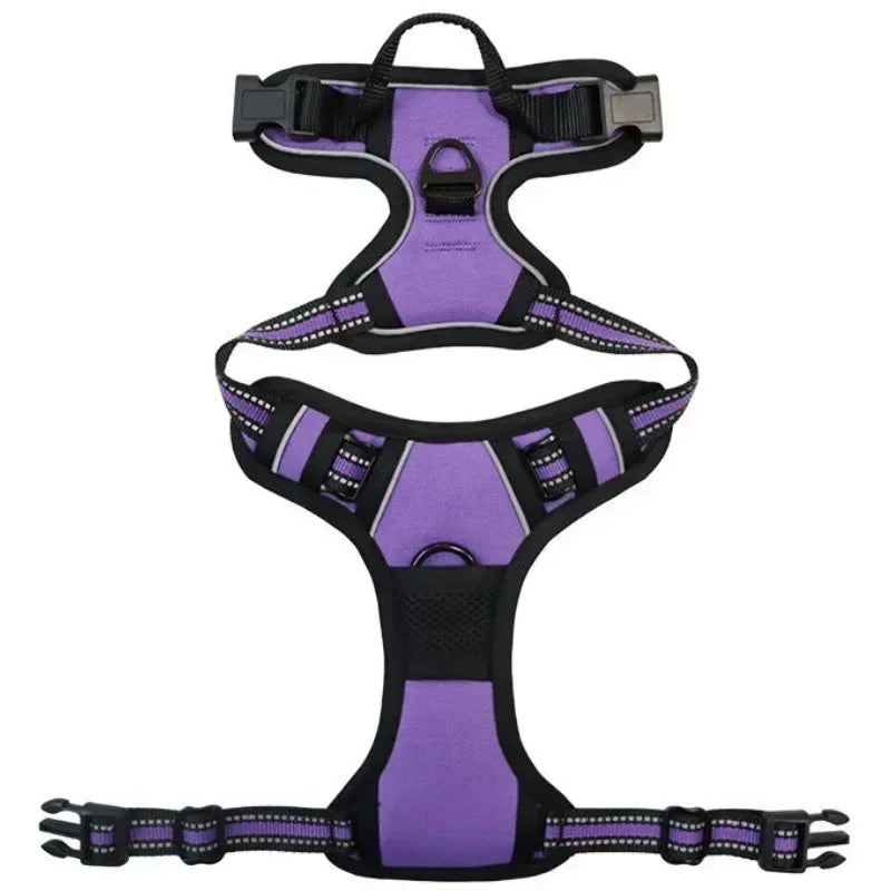 Reflective Breathable Dog Harness Vest - view 10