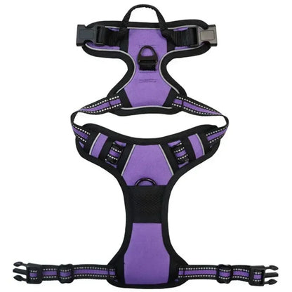 Reflective Adjustable Breathable Vest Chest Strap for Small Medium Large Dogs Pet Dog Harness Cat Puppy Collar Dog Accessoires
