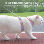 Breathable Harness and Leash Set for Cats and Puppies