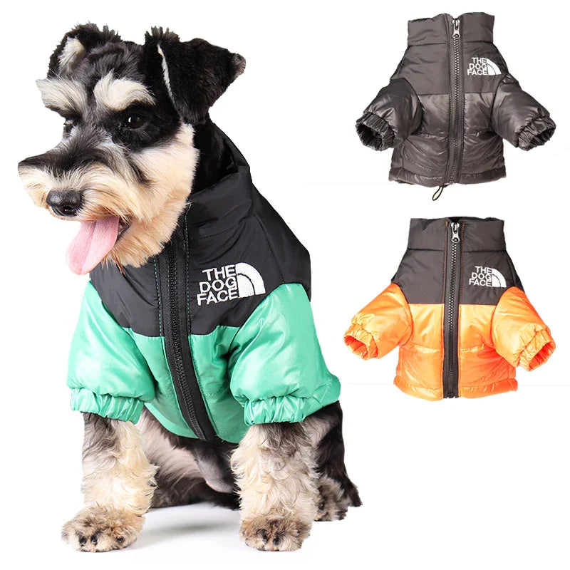 Reflective Windproof Winter Jacket for Dogs