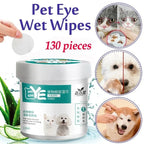Pet Eye and Tear Stain Wipes, 130-Pack