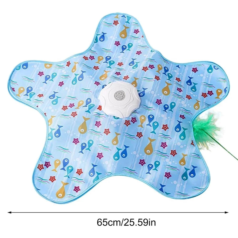 Electric Hide-and-Seek Feather Wand Cat Toy - view 6