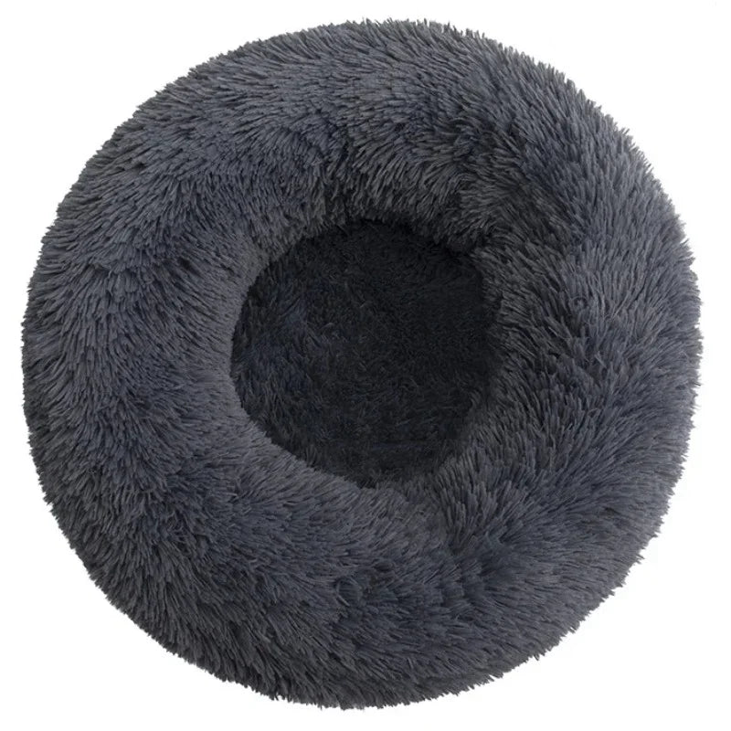 Super Soft Round Plush Dog Bed, 6 Sizes - view 17