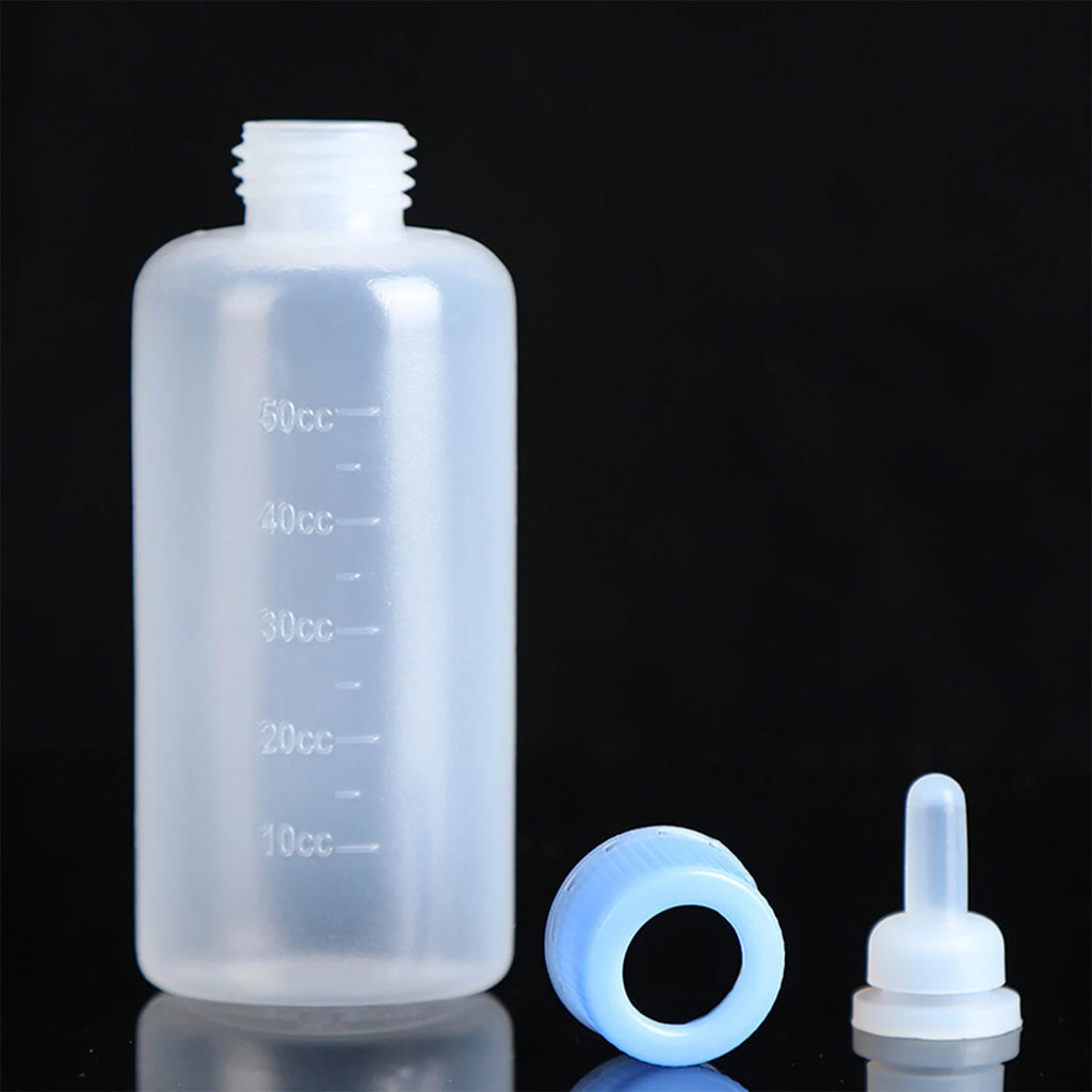 Silicone Pet Milk Bottle Feeding Set, 60ml