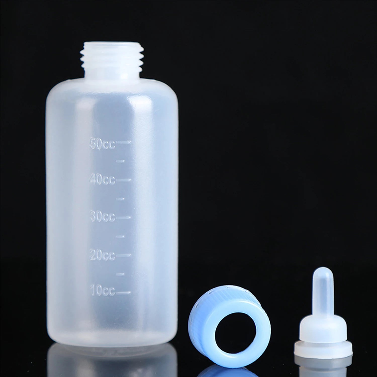 Silicone Pet Milk Bottle Feeding Set, 60ml