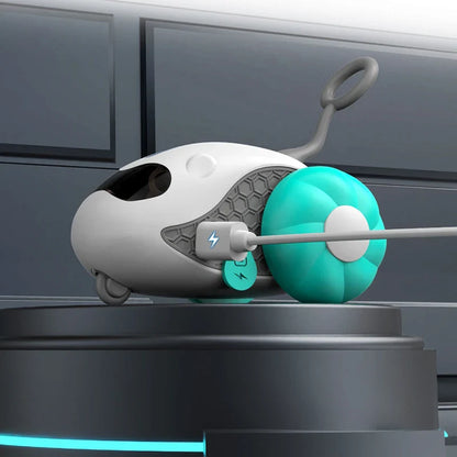 Cat Toy Ball Automatic Rolling Smart Cat Toy Car Interactive car remote control electric Car Indoor Pet Kitten Supplies