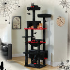 Large Cat Tree Tower with Hammock, Perches and Condos - view 4