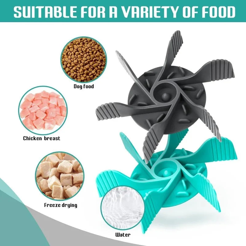 Suction Cup Slow Feeder Insert for Dog Bowls - view 5