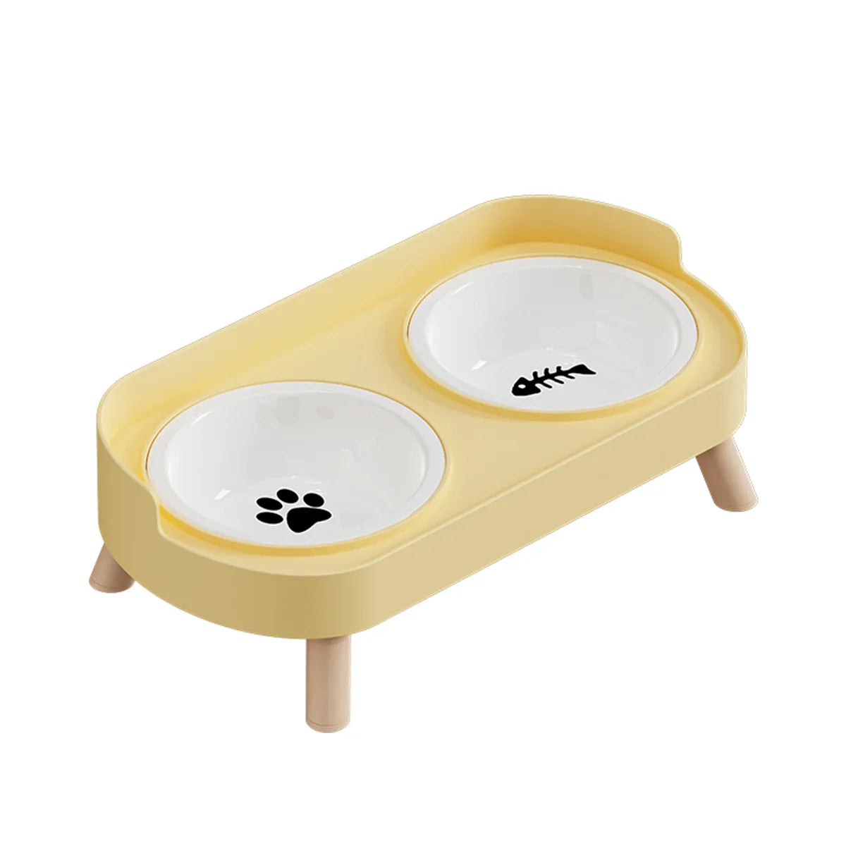 Adjustable Height Double Bowl Feeder for Cats and Dogs - view 18