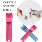 Squeeze Spoon Feeder for Lickable Cat Treats