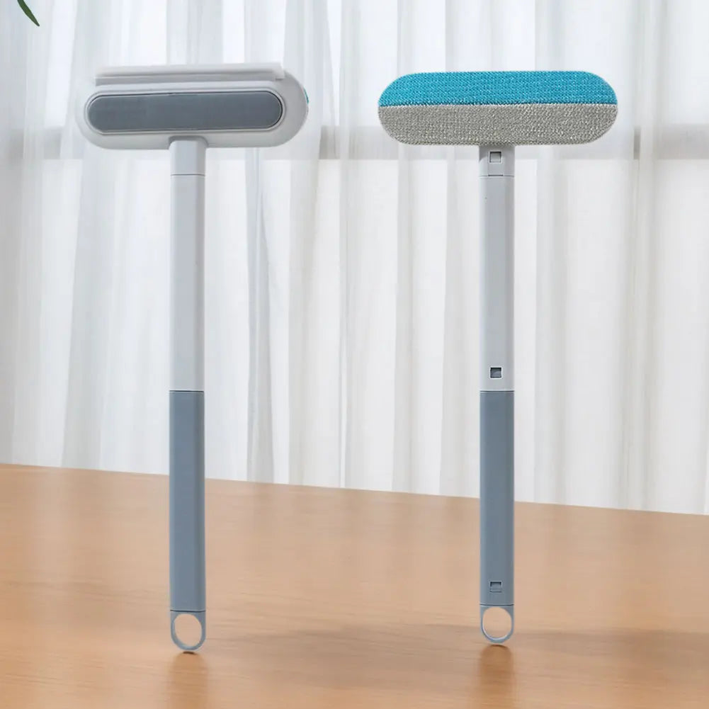 3-in-1 Long-Handle Pet Hair Remover Brush for Cat and Dog Fur - view 5