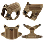 Training Vest Harness and Leash Set for Large Dogs