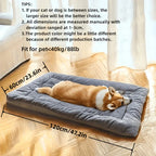Extra-Large Thick Plush Crate Mat Bed for Dogs - view 6