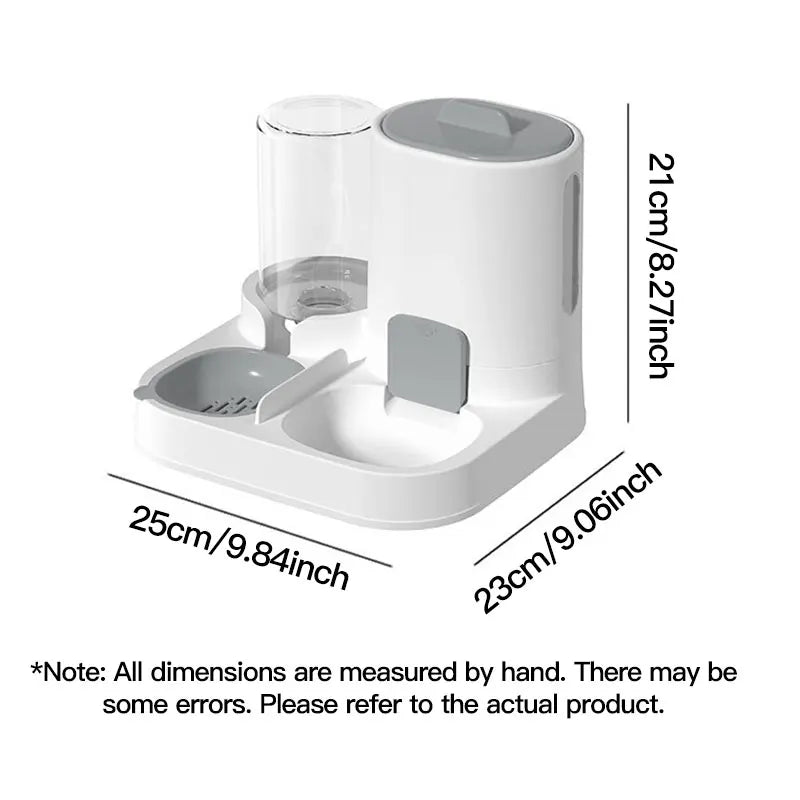 Gravity-Fed Automatic Cat Water Dispenser
