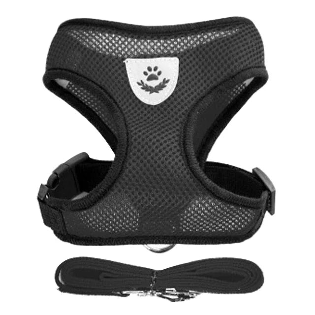 Mesh Harness and Leash Set for Cats and Small Dogs - view 7