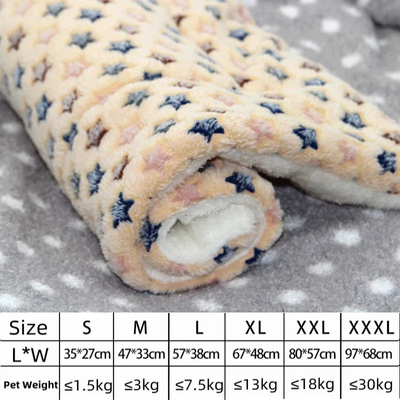 Thick Flannel Blanket Bed Mat for Dogs and Cats - view 16