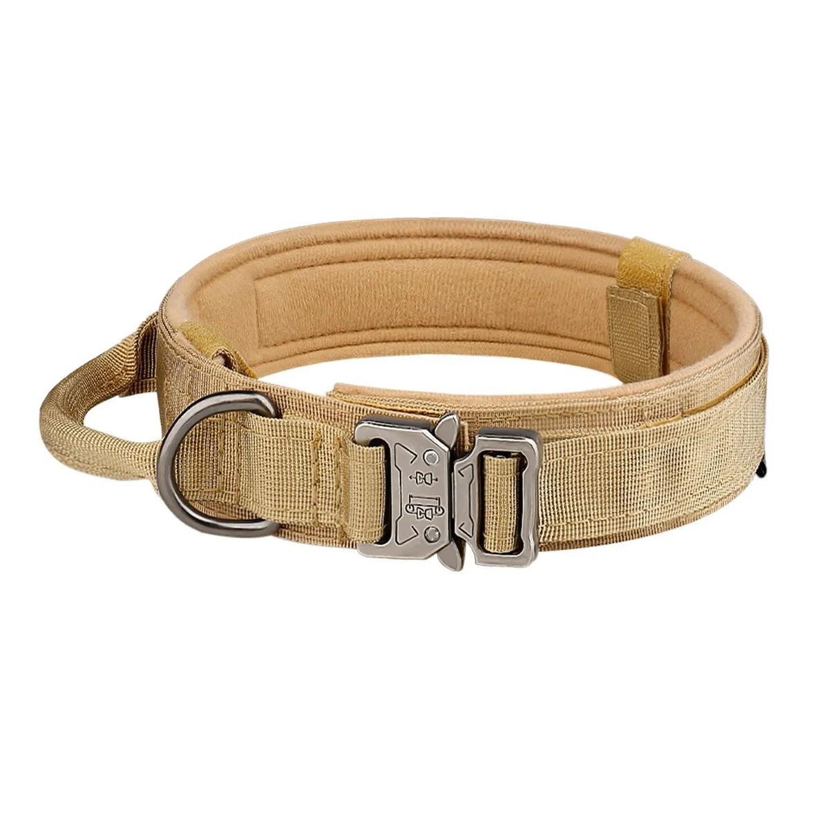 Tactical Nylon Dog Collar with Metal Buckle - view 4