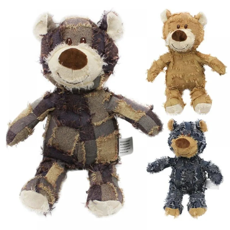 Squeaky Plush Teddy Bear Chew Toy for Dogs - view 2