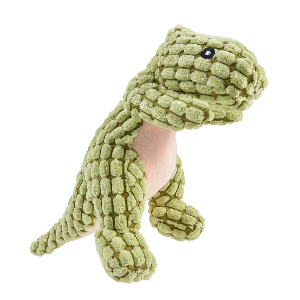 Plush Dinosaur Chew Toy for Small Dogs and Cats - view 23