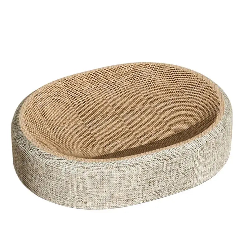 Oval Sisal Cat Scratcher Bed - view 5