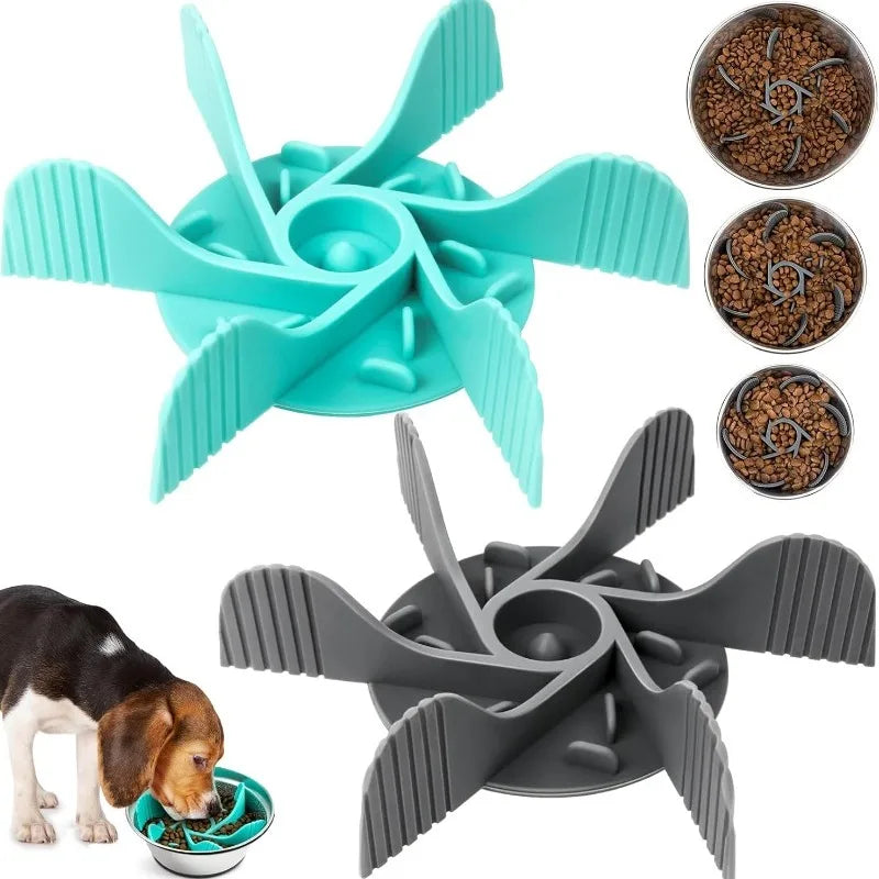 Suction Cup Slow Feeder Insert for Dog Bowls