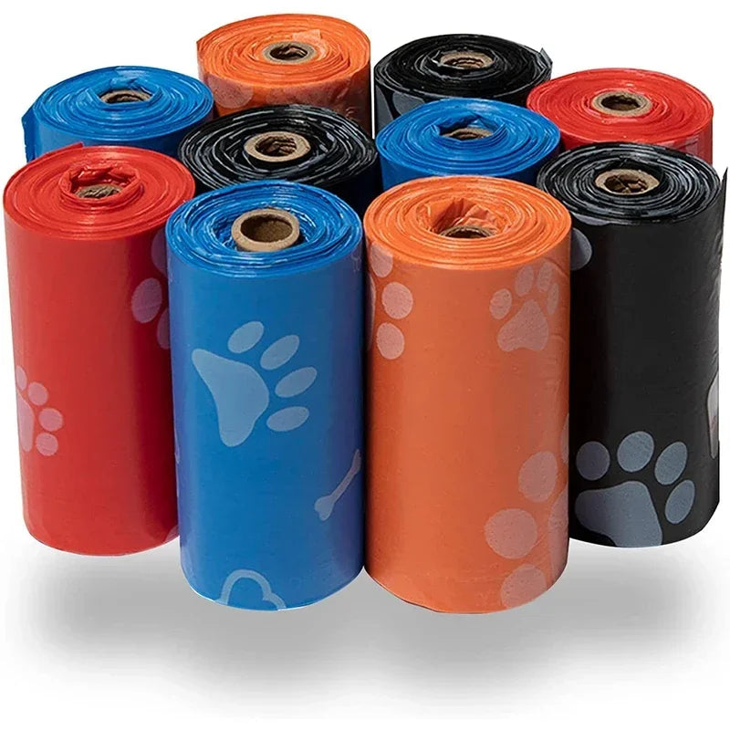 Dog Poop Bag Refill Rolls, 120-Roll Bulk Pack