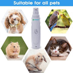 USB Rechargeable Electric Pet Nail Grinder