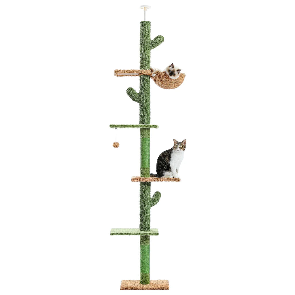 5-Tier Cactus Cat Tree, Floor to Ceiling - view 7