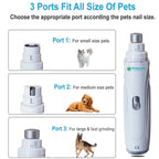 USB Rechargeable Electric Pet Nail Grinder