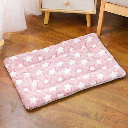 Thickened Comfortable Warm Small Cat Sleeping Cushion Skin-friendly Cute Winter Medium Dog Sofa Mat for Puppy Bed Accessories