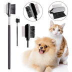 Tear Stain Remover Eye Grooming Brush for Cats and Dogs