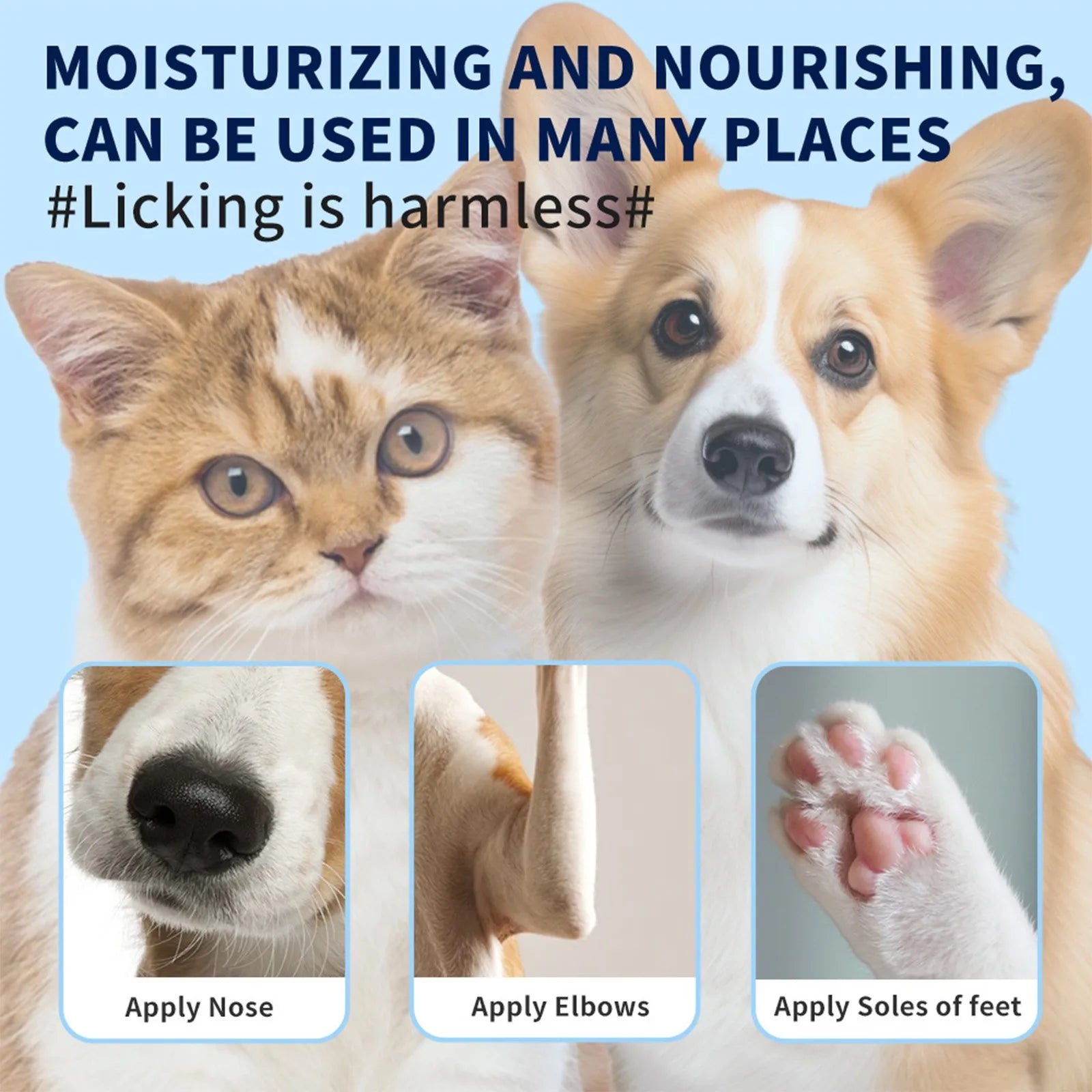 Moisturizing Paw Balm for Dogs and Cats
