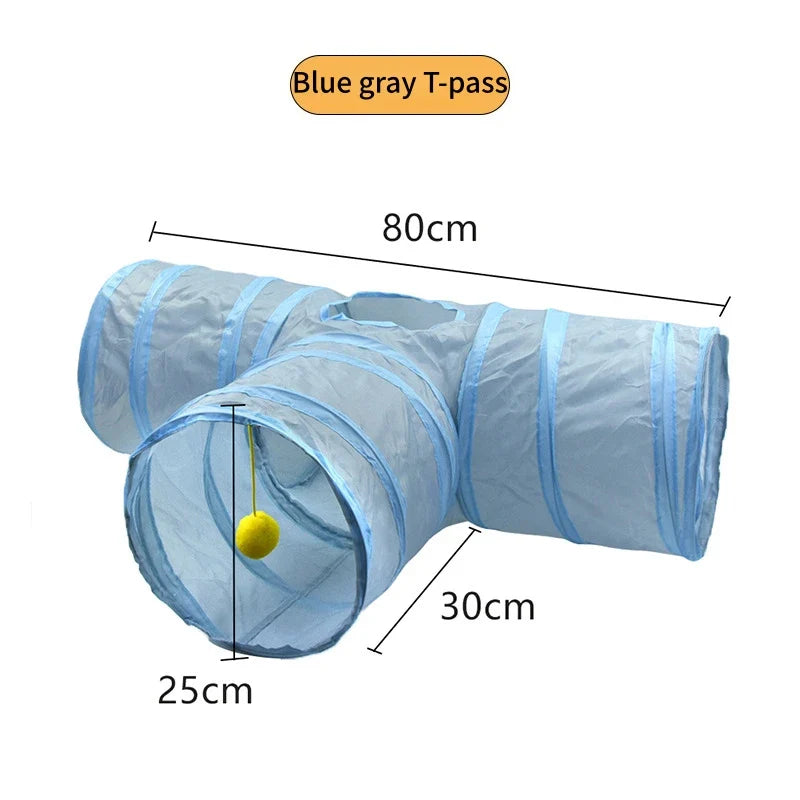 Foldable Crinkle Cat Tunnel Toy - view 12